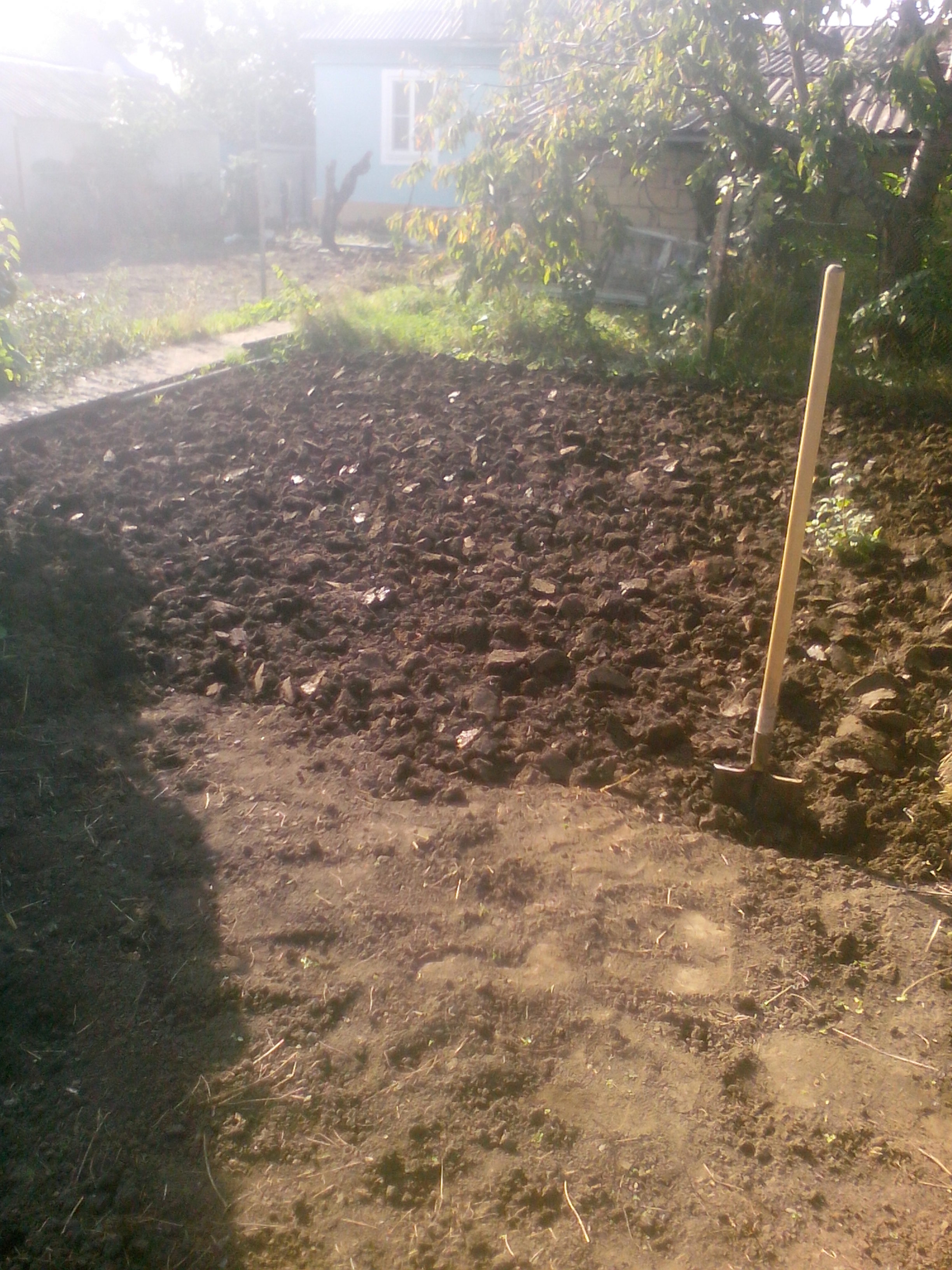 Вскопка огородов